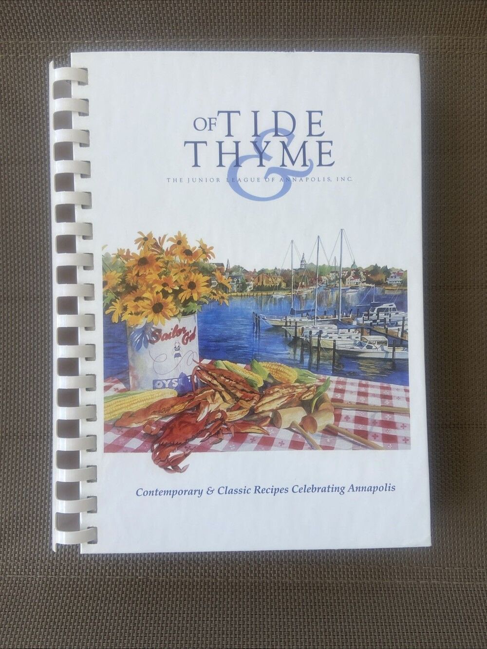 Of Tide & Thyme Junior League Annapolis MD Cookbook 2006 Crab Seafood Recipe